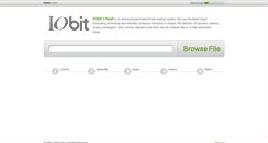 Desktop Screenshot of cloud.iobit.com